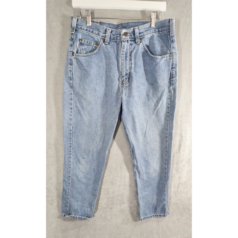Carhartt Jeans B18-STW Workwear Jeans Mens 34x30 Western Utility Outdoors Farm‎